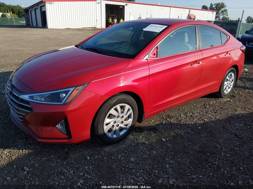 Vin: 5npd74lf7lh622526, lot: 46249838, hyundai elantra se 20202