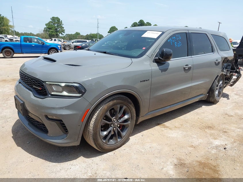 Vin: 1c4sdhct0nc131159, lot: 46249863, dodge durango r/t rwd 20222