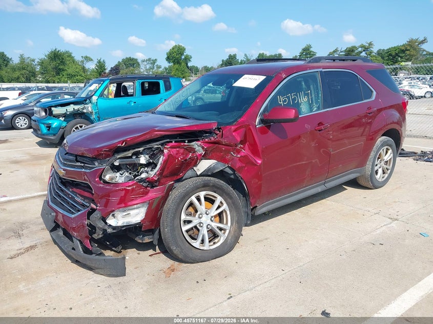 Vin: 2gnalcek7g1144044, lot: 46249889, chevrolet equinox lt 20162