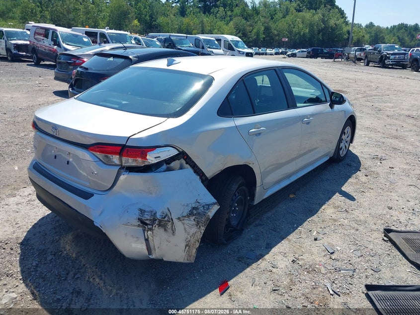 Vin: 5yfb4mde4tp462937, lot: 46249897, toyota corolla le 20264