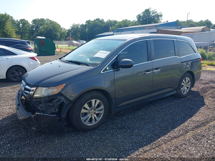 Vin: 5fnrl5h6xhb000217, lot: 46249909, honda odyssey ex-l 20172