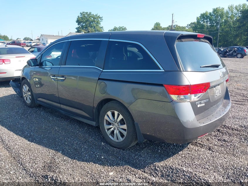 Vin: 5fnrl5h6xhb000217, lot: 46249909, honda odyssey ex-l 20173