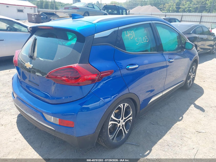 Vin: 1g1fz6s01l4112876, lot: 46249925, chevrolet bolt ev fwd premier 20204