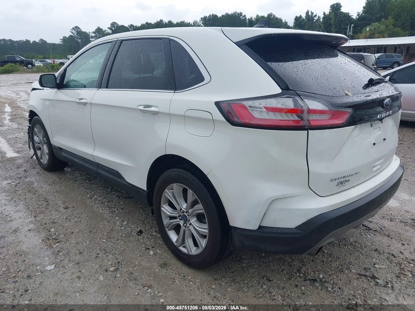 Vin: 2fmpk4k95nbb00057, lot: 46249928, ford edge titanium 20223