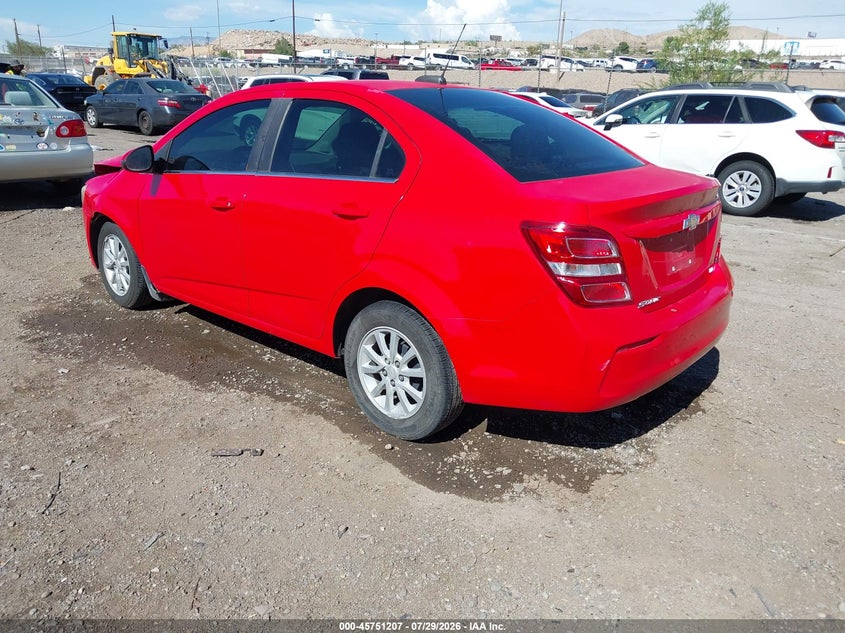 Vin: 1g1jd5sh9h4132230, lot: 46249929, chevrolet sonic lt auto 20173