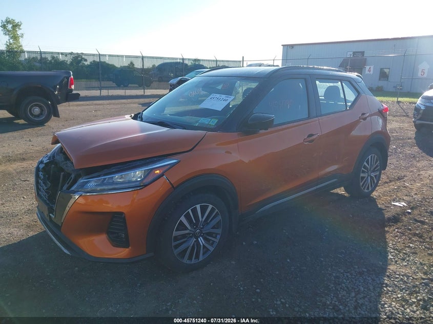Vin: 3n1cp5dv9ml495614, lot: 46249962, nissan kicks sr xtronic cvt 20212