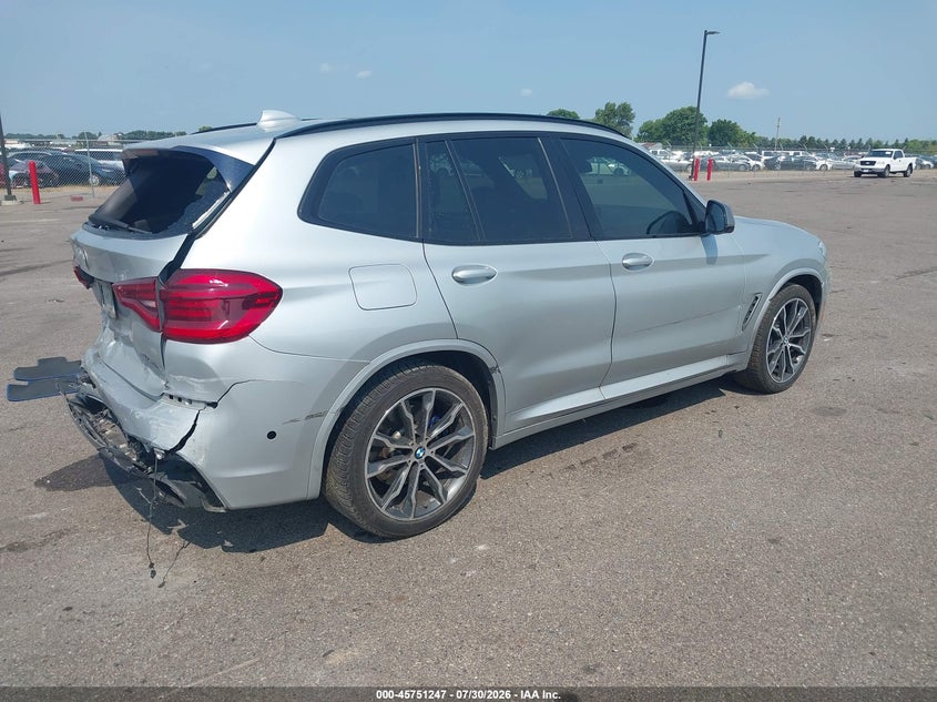 Vin: 5uxts3c57k0z10536, lot: 46249969, bmw x3 m40i 20194