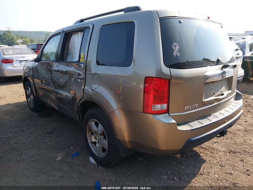 Vin: 5fnyf3h55bb045636, lot: 46249979, honda pilot ex-l 20113