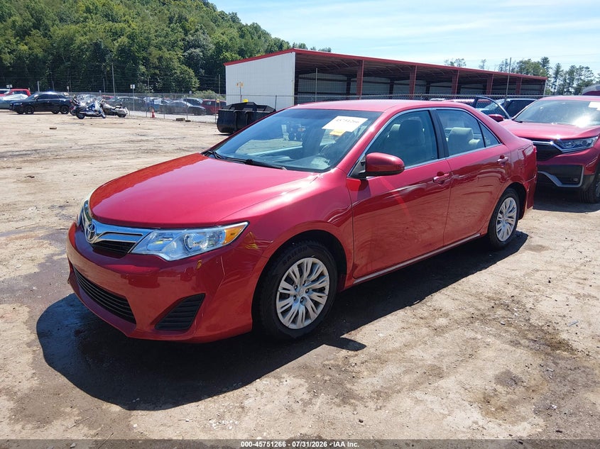 Vin: 4t4bf1fk4cr232735, lot: 46249988, toyota camry le 20122