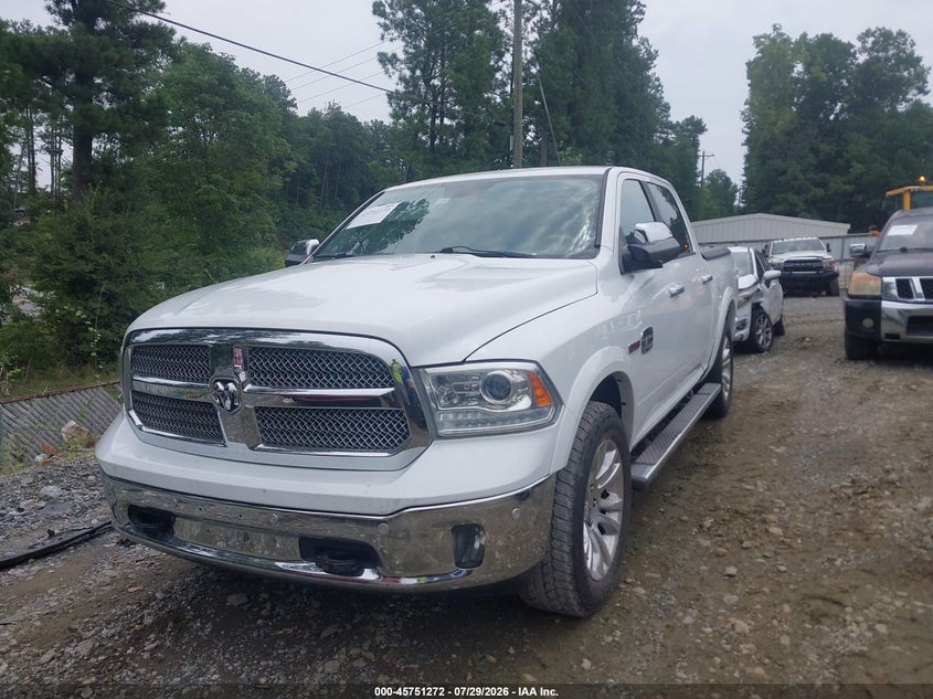 Vin: 1c6rr7pm1es314015, lot: 46249994, ram 1500 longhorn 20142