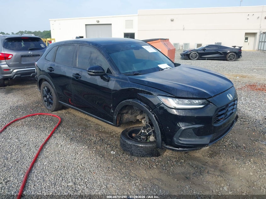 Vin: 3czrz1h54pm708689, lot: 46250012, honda hr-v 2wd sport 2023 img_1