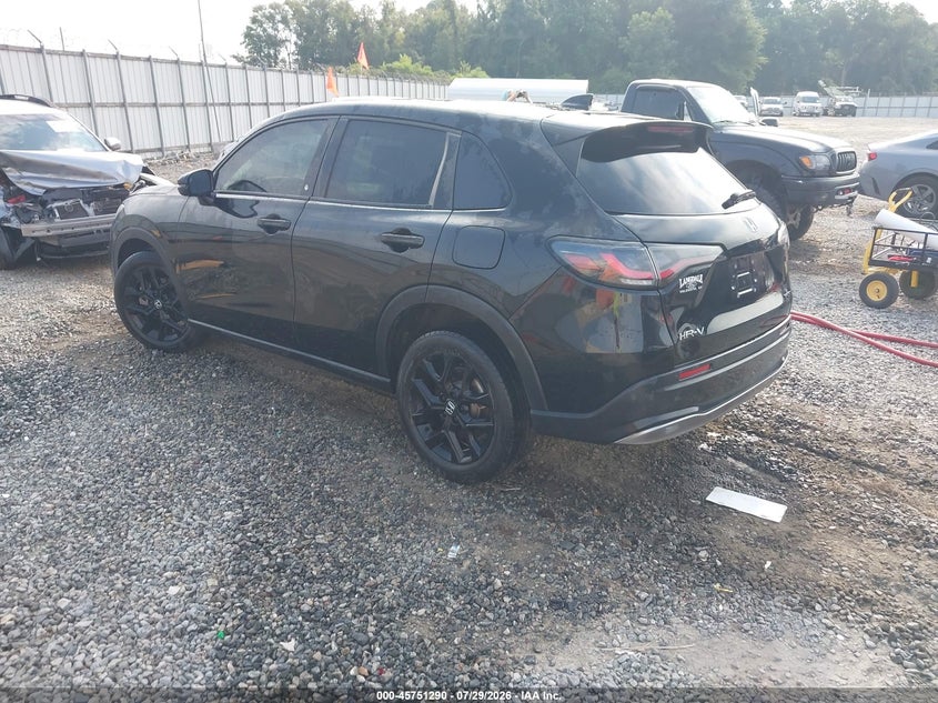 Vin: 3czrz1h54pm708689, lot: 46250012, honda hr-v 2wd sport 20233