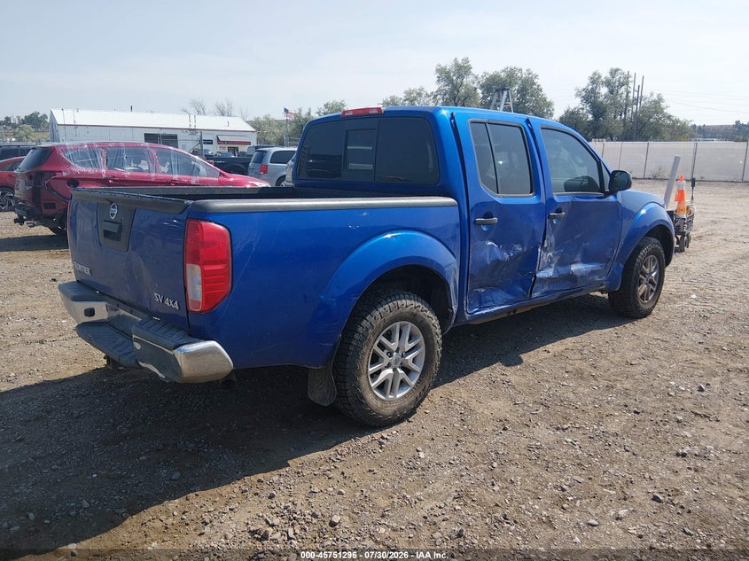 Vin: 1n6ad0ev9fn739101, lot: 46250018, nissan frontier pro-4x/s/sl/sv 20154