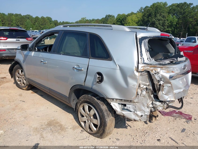 Vin: 5xykt3a1xbg158061, lot: 46250026, kia sorento lx 20113