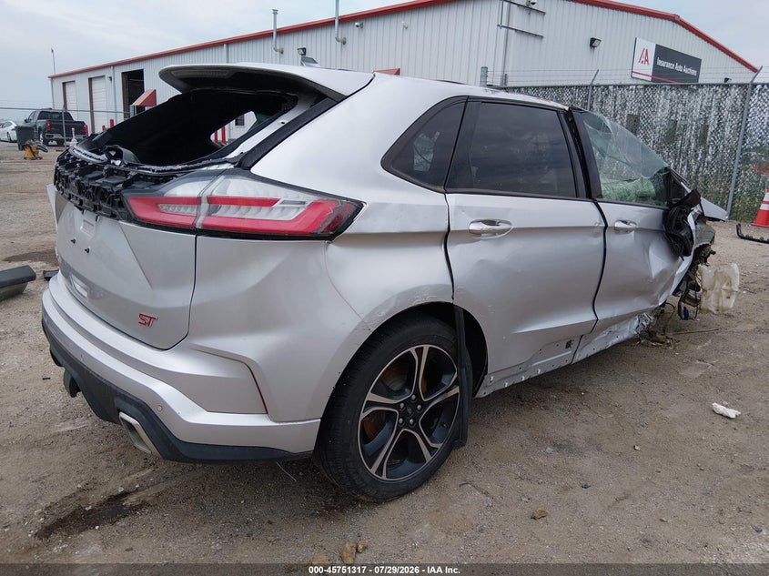 Vin: 2fmpk4ap2kbb49132, lot: 46250039, ford edge st 20194