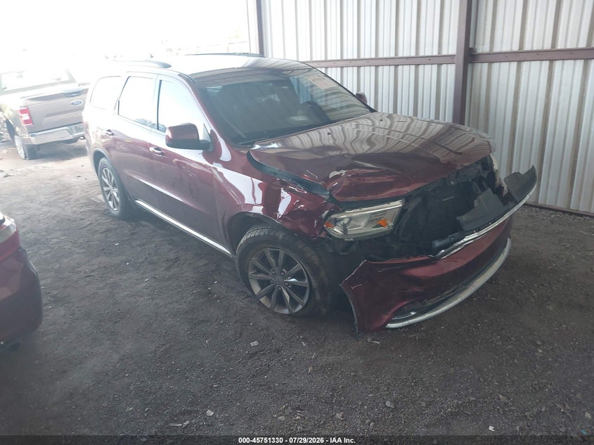 Vin: 1c4rdhag1jc276144, lot: 46250052, dodge durango sxt rwd 2018 img_1