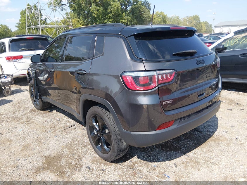 Vin: 3c4njcbb3jt358930, lot: 46250058, jeep compass altitude fwd 20183