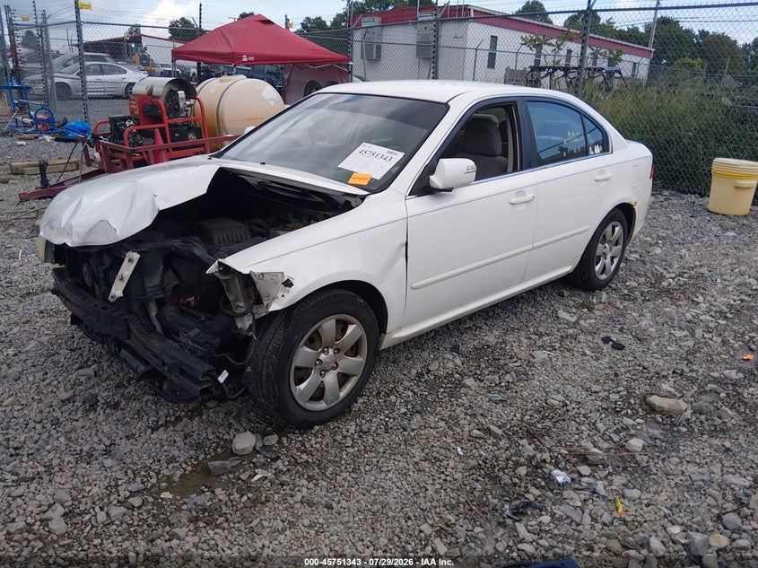 Vin: knagg4a84a5379639, lot: 46250065, kia optima lx 20102