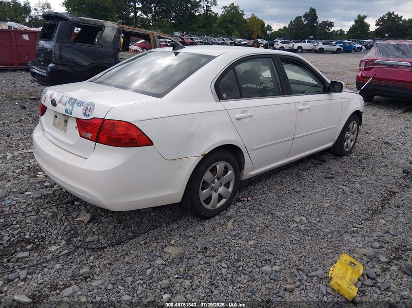 Vin: knagg4a84a5379639, lot: 46250065, kia optima lx 20104
