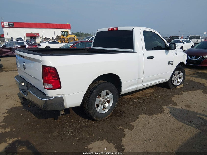 Vin: 3c6jr6agxkg510192, lot: 46250066, ram 1500 classic tradesman  4x2 6'4 box 20194