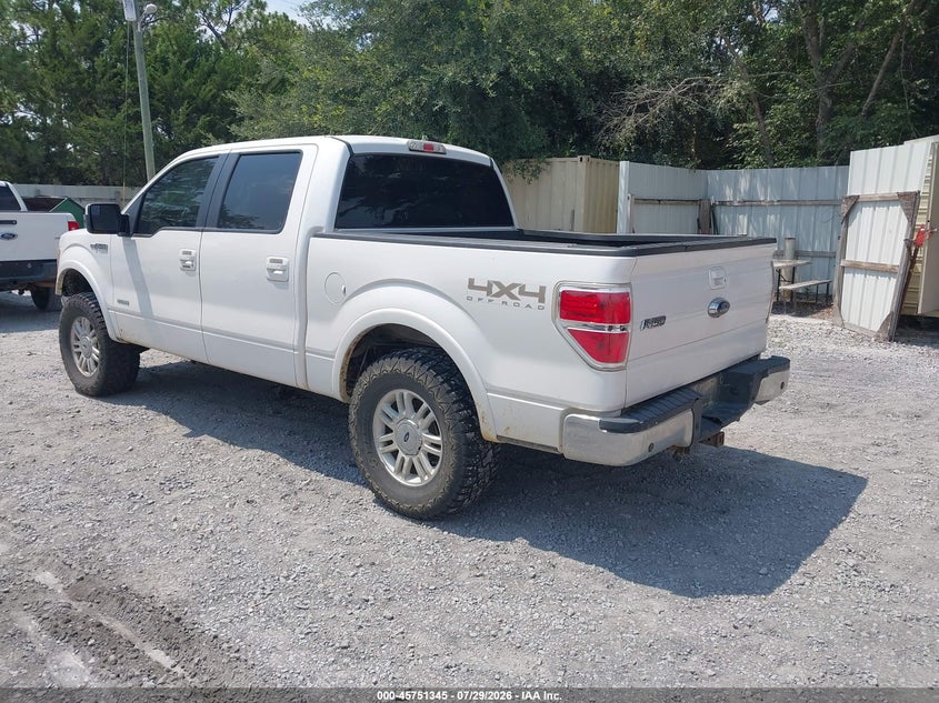Vin: 1ftfw1et0ekf32863, lot: 46250067, ford f-150 lariat 20143