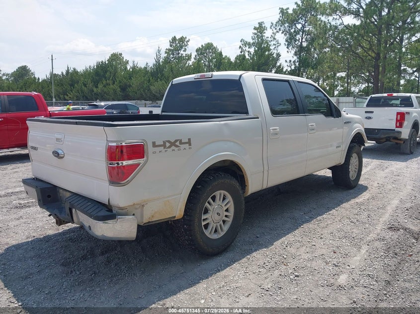 Vin: 1ftfw1et0ekf32863, lot: 46250067, ford f-150 lariat 20144