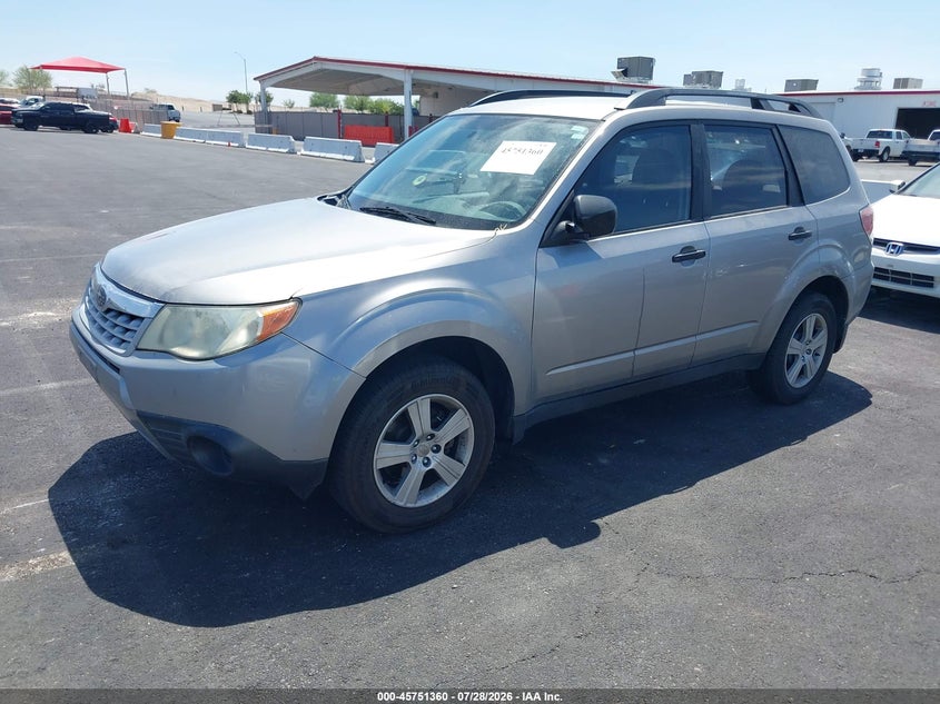2011 SUBARU FORESTER auction photo 2