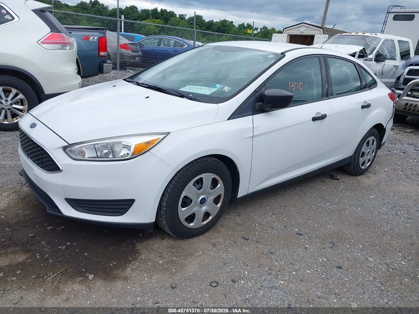 Vin: 1fadp3e2xjl274689, lot: 46250092, ford focus s 20182