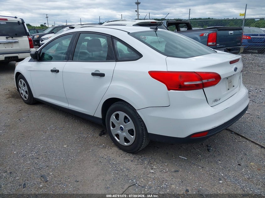 Vin: 1fadp3e2xjl274689, lot: 46250092, ford focus s 20183