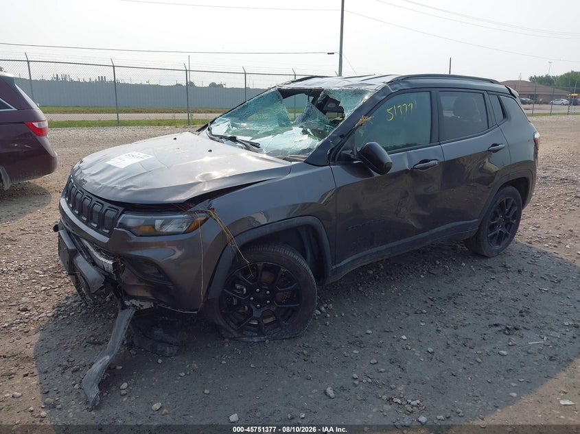 2022 JEEP COMPASS auction photo 2