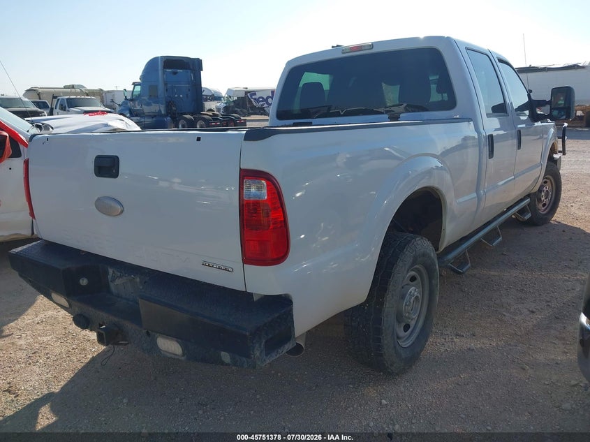 Vin: 1ft7w2b60cec92654, lot: 46250100, ford f-250 xl 20124
