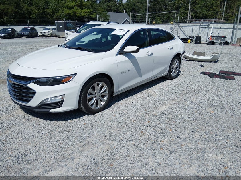 Vin: 1g1zd5st7lf112692, lot: 46250106, chevrolet malibu fwd lt 20202