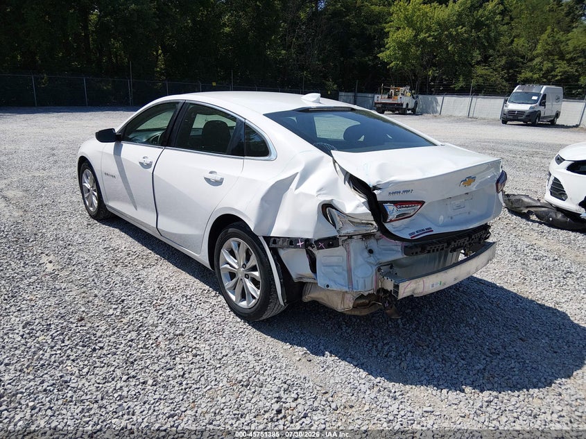 Vin: 1g1zd5st7lf112692, lot: 46250106, chevrolet malibu fwd lt 20203