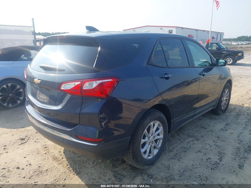 Vin: 3gnaxhev8js561020, lot: 46250109, chevrolet equinox ls 20184