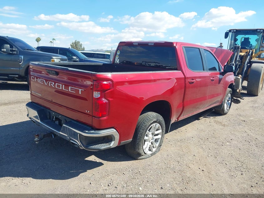 Vin: 3gcudded5rg438644, lot: 46250111, chevrolet silverado 1500 4wd  short bed lt 20244