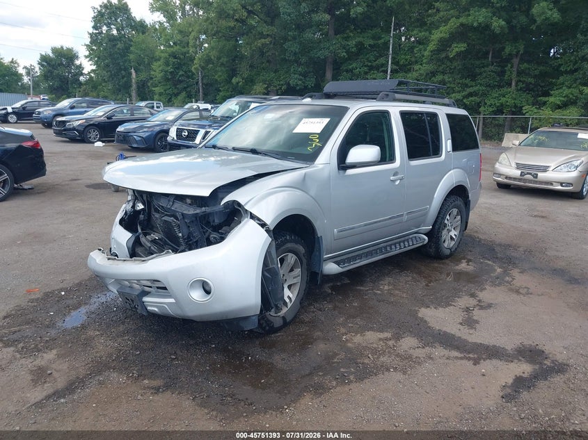 Vin: 5n1ar1nn7cc639446, lot: 46250115, nissan pathfinder silver 20122