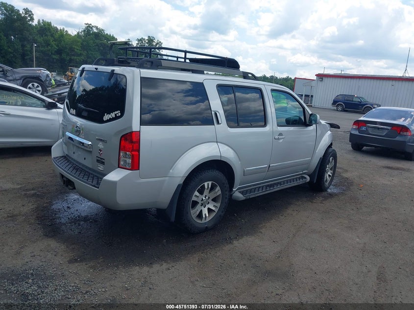 Vin: 5n1ar1nn7cc639446, lot: 46250115, nissan pathfinder silver 20124