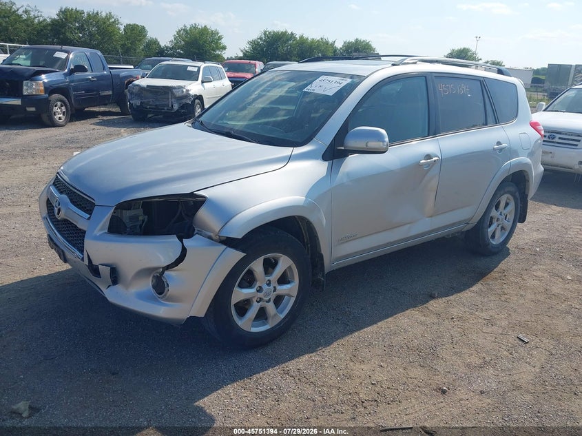 Vin: 2t3df4dv9aw073636, lot: 46250116, toyota rav4 limited 20102