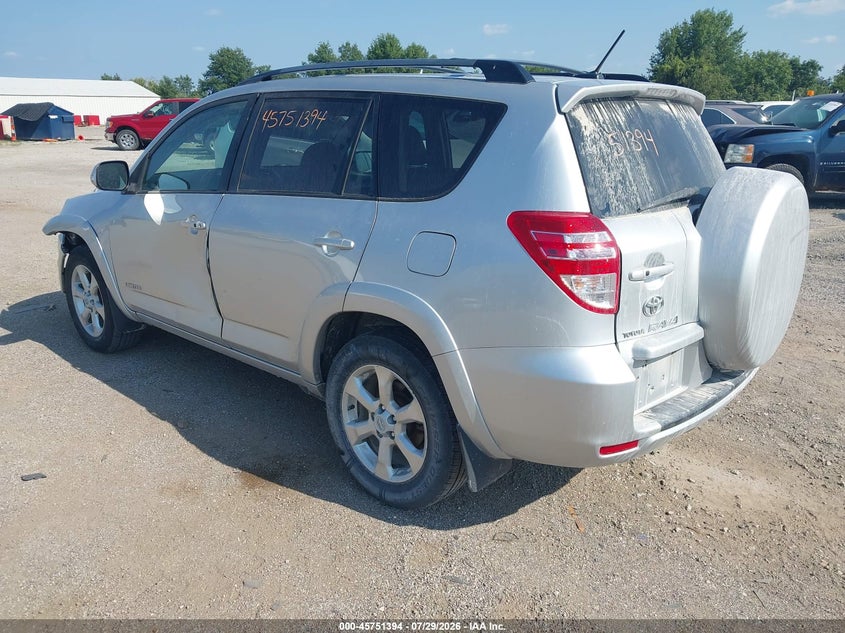 Vin: 2t3df4dv9aw073636, lot: 46250116, toyota rav4 limited 20103