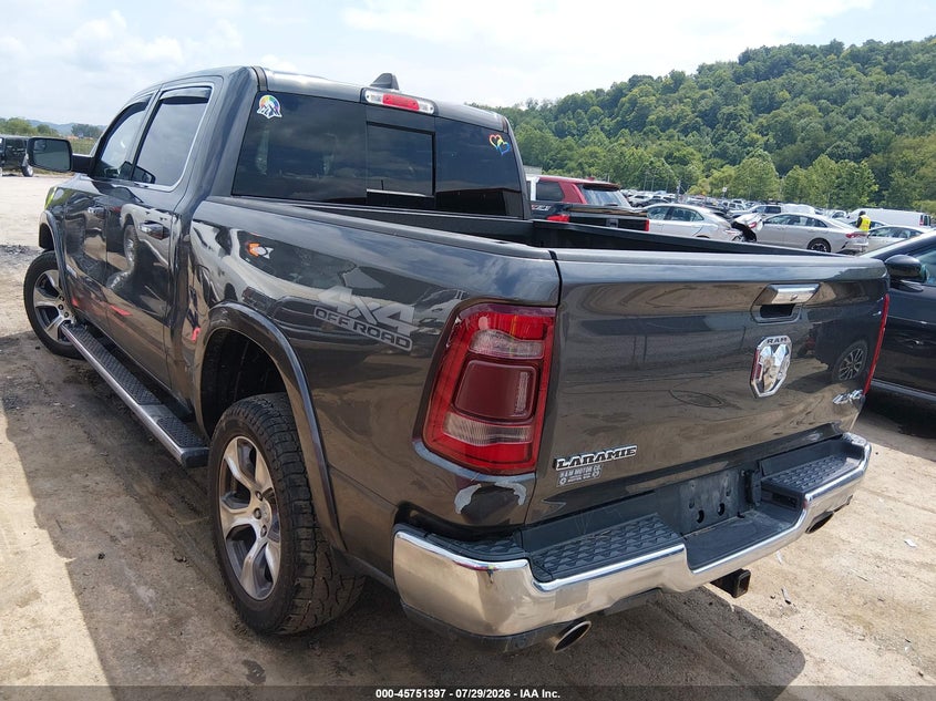 Vin: 1c6srfjt6kn675696, lot: 46250119, ram 1500 laramie 20193