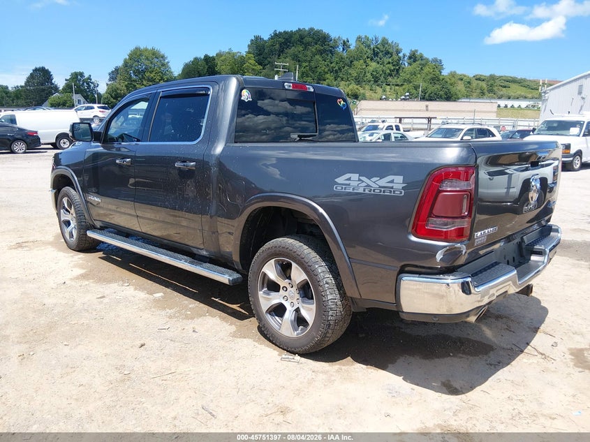Vin: 1c6srfjt6kn675696, lot: 46250119, ram 1500 laramie 20193