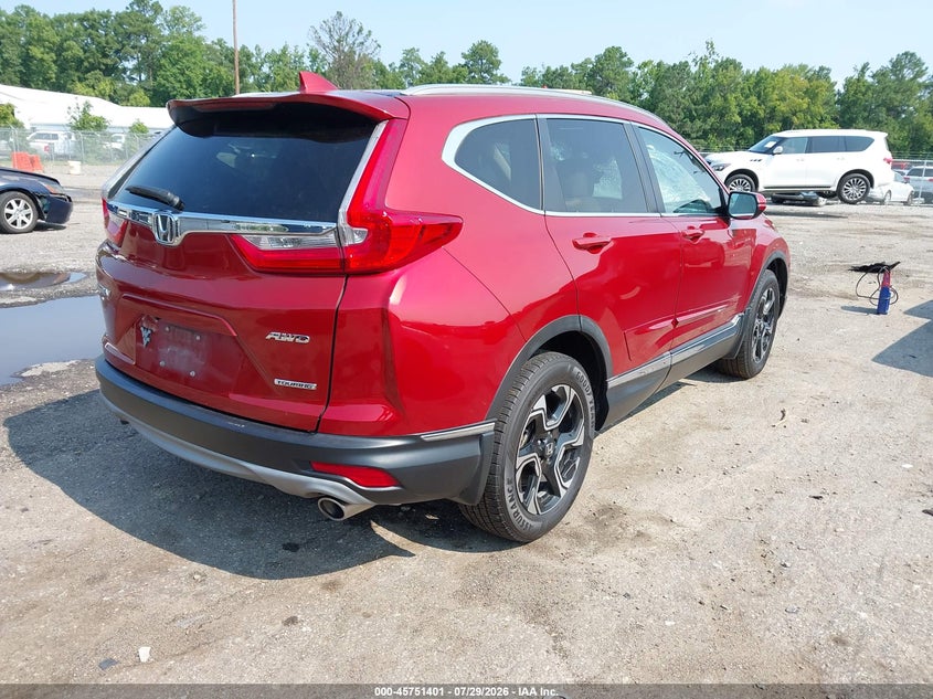 Vin: 2hkrw2h98jh683008, lot: 46250123, honda cr-v touring 20184