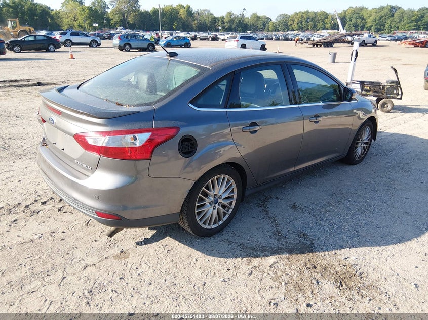 Vin: 1fadp3j25dl378310, lot: 46250125, ford focus titanium 20134
