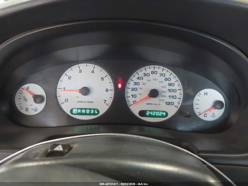 1999 DODGE INTREPID auction photo 7