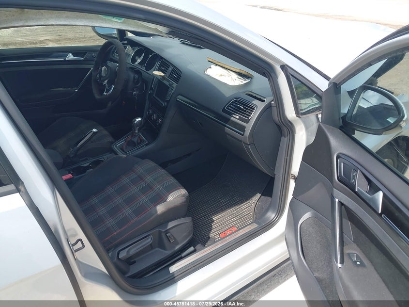 VOLKSWAGEN GOLF GTI 2016 VIN 3VW4T7AU5GM036225