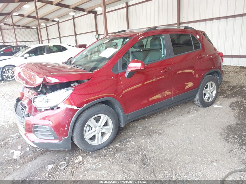 2021 CHEVROLET TRAX auction photo 2