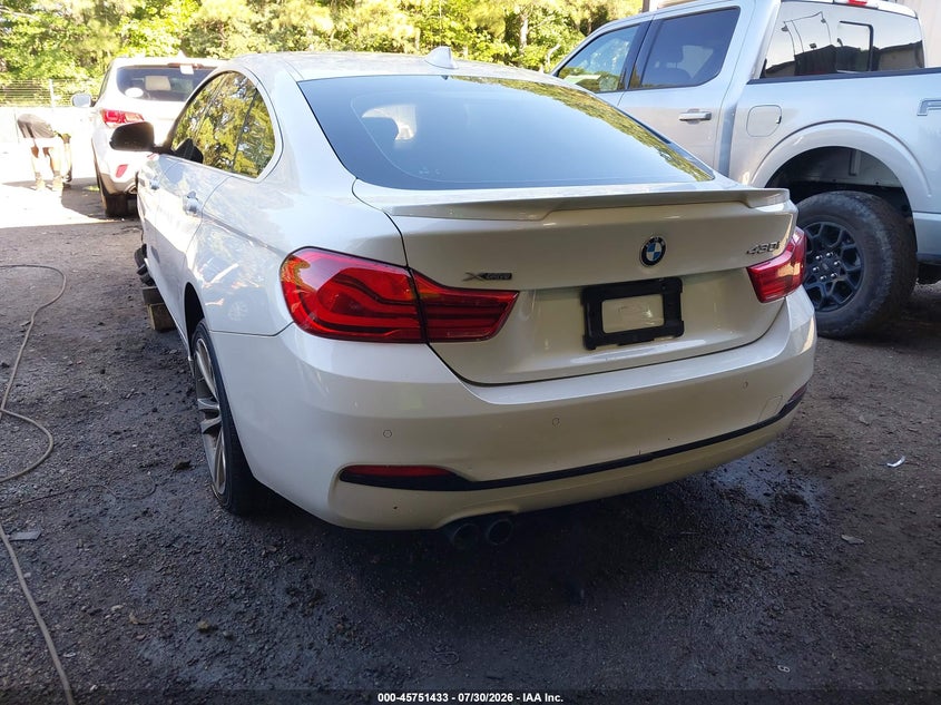 Vin: wba4j3c56kbl06387, lot: 46250155, bmw 430i gran coupe xdrive 20193
