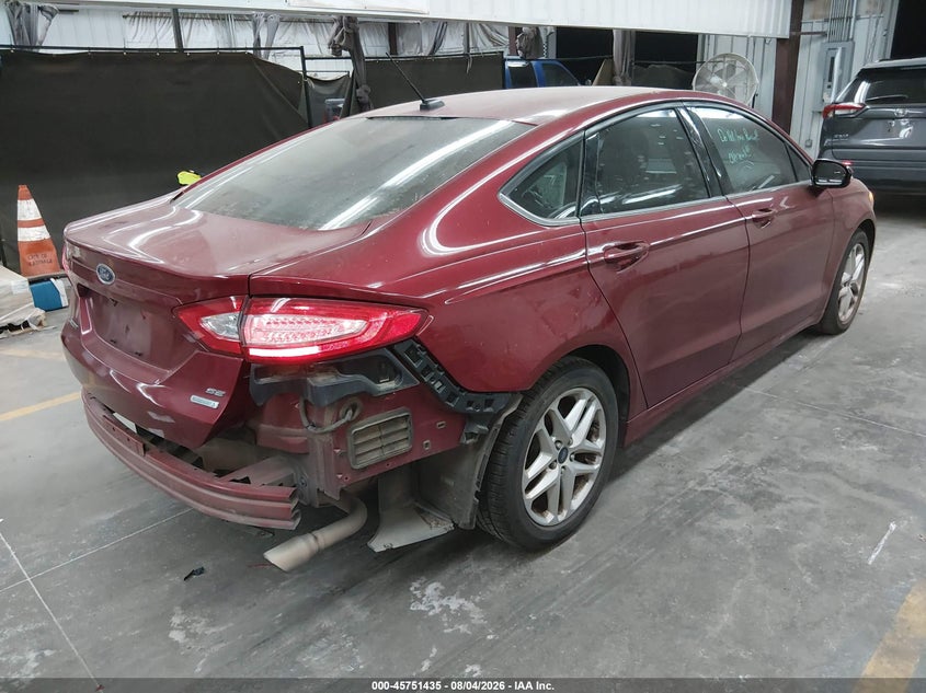 Vin: 3fa6p0hd4fr226313, lot: 46250157, ford fusion se 20154
