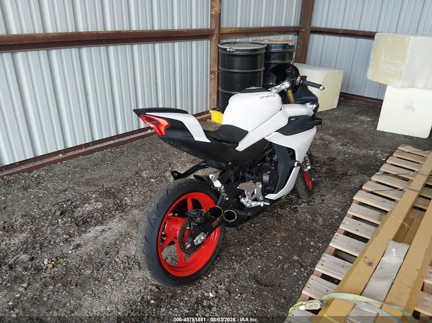 Vin: lcepeflaxs6001429, lot: 46250165, cf moto motorcycle 20254