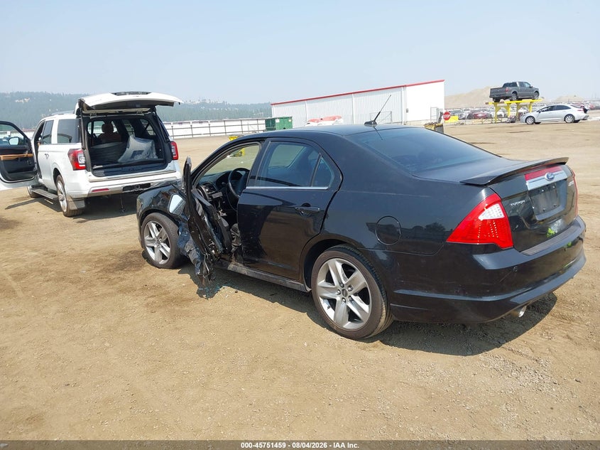Vin: 3fahp0kc4ar417375, lot: 46250180, ford fusion sport 20103